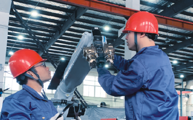 浙江雷諾爾以客戶為中心：成功安裝定制化機(jī)器人管線包，彰顯“客戶要求即行動指南”承諾